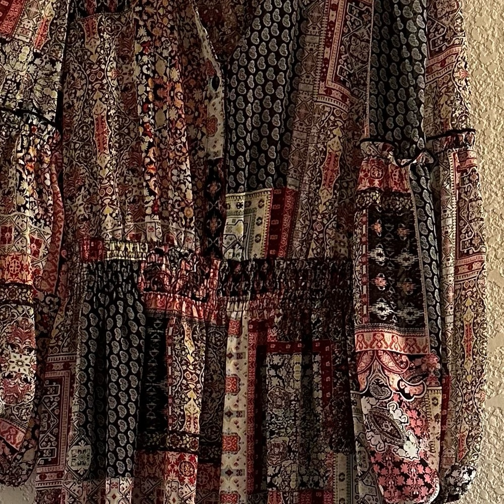 Stella & Julie Boho Patchwork Midi Festival-Ready… - image 6